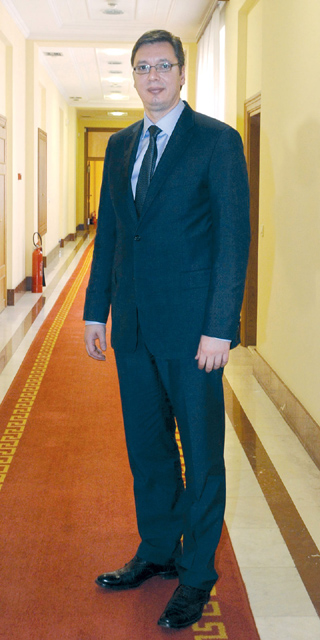 Alеksandar Vučić Aleksandar Vucic - Intervju za Novosti